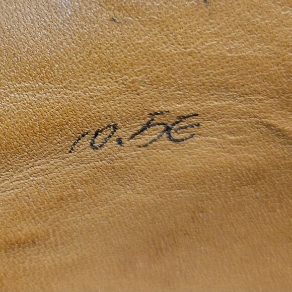 Grant Stone Plain Toe Men's Size US 10.5 E Dune Chromexcel Leather Oxford Shoe - Picture 12 of 12